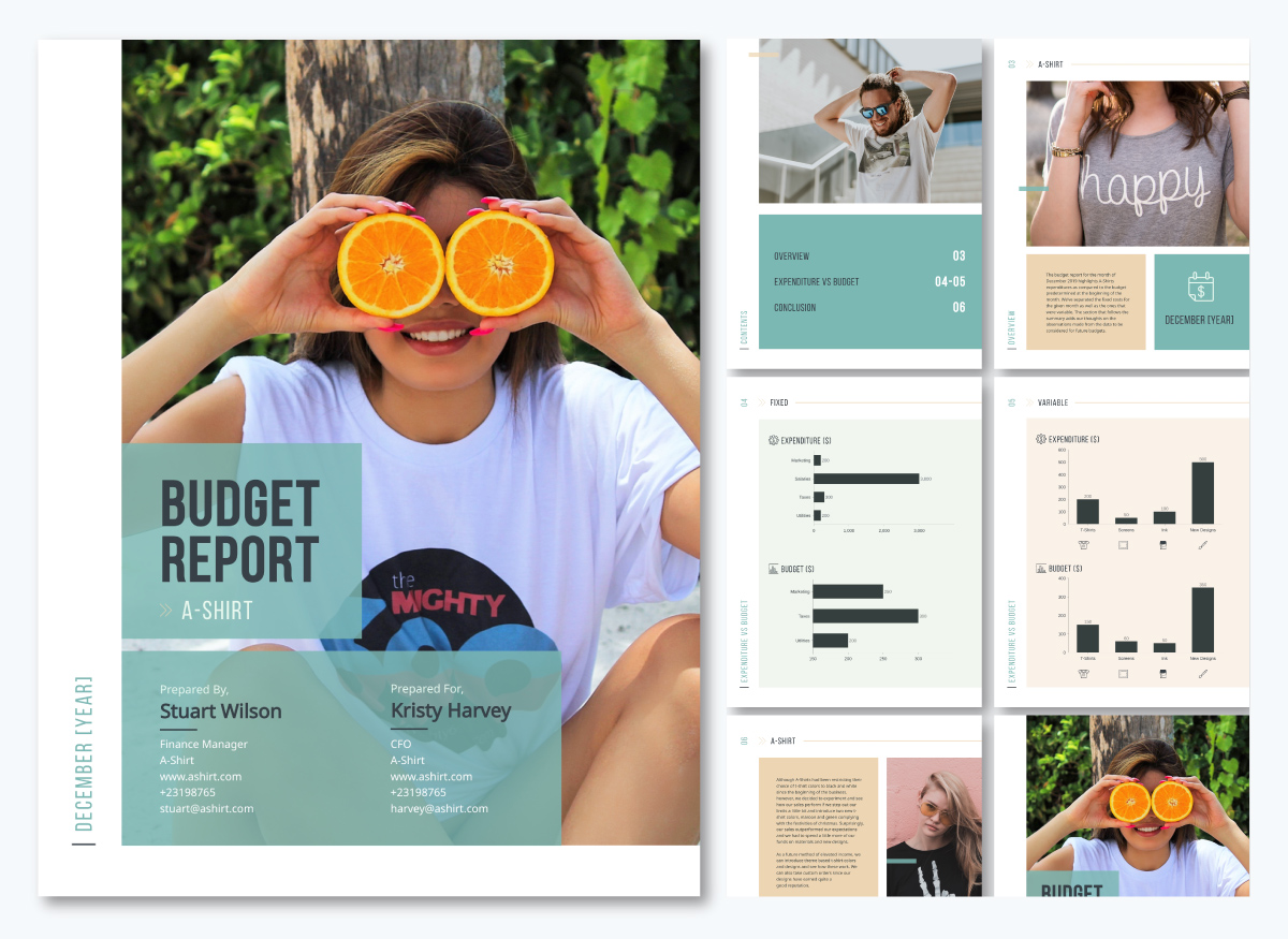 Budget Report Template