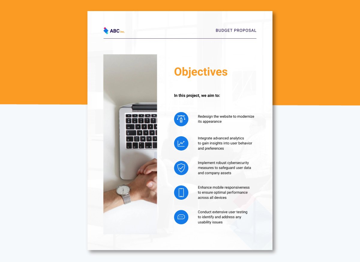 How to Write a Budget Proposal - Define Your Project Goals