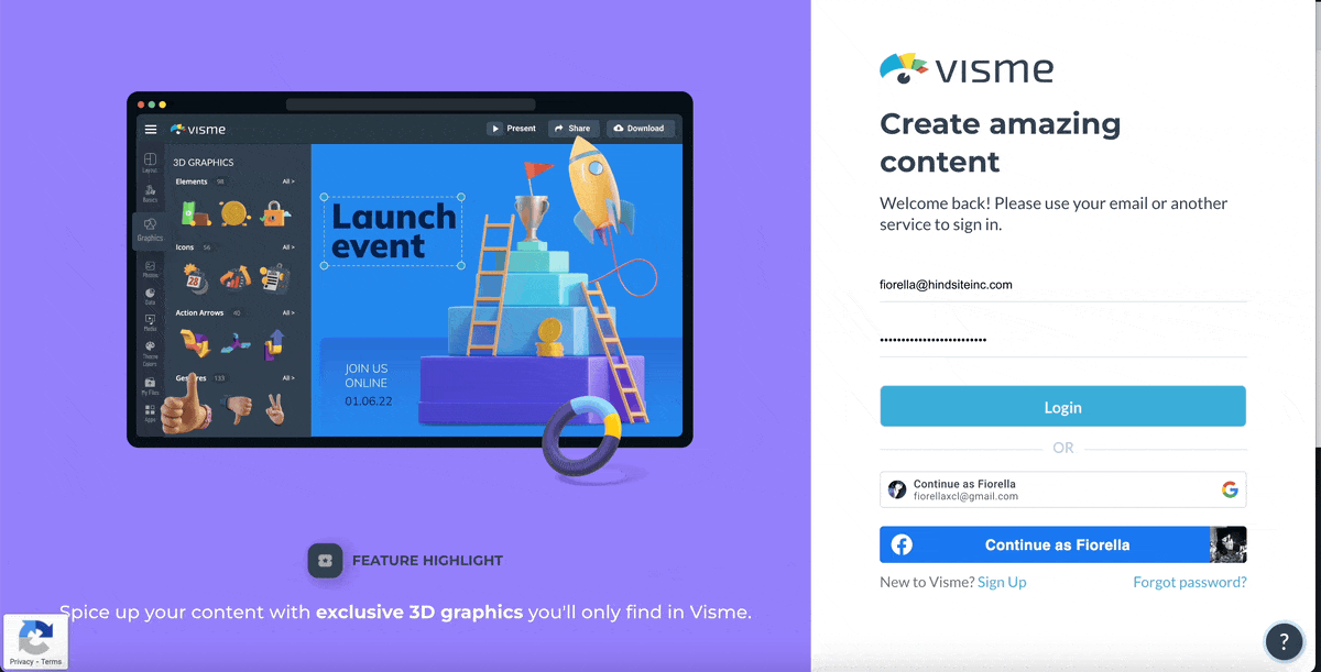 How to Create a Consulting Pitch Deck with Visme - Select a Template