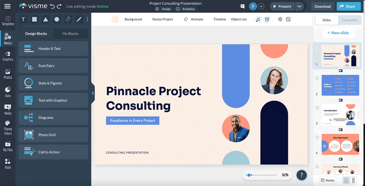 Customize Your Consulting Pitch Deck