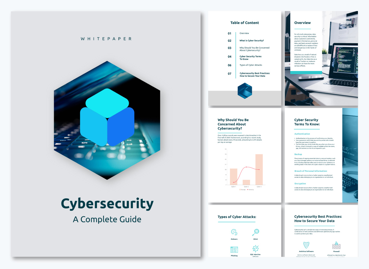 lead generation examples - Security whitepaper
