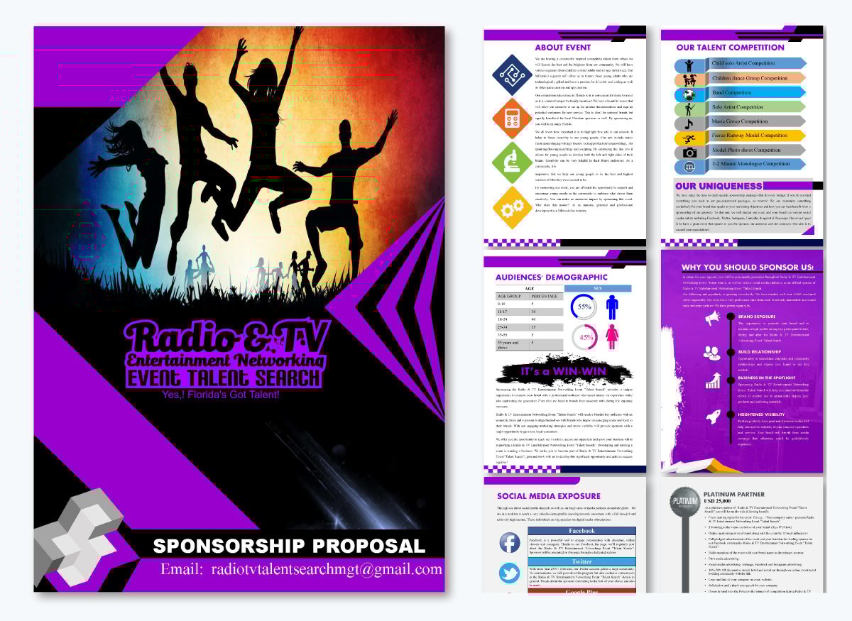 Radio & TV Entertainment Networking Event Sponsorship Proposal