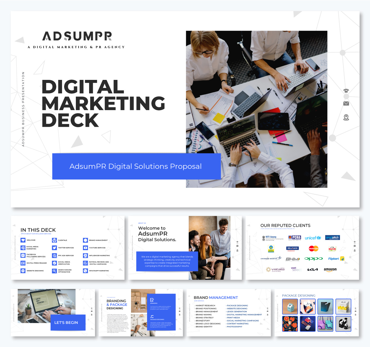 Agency Pitch Deck Examples - Adsum