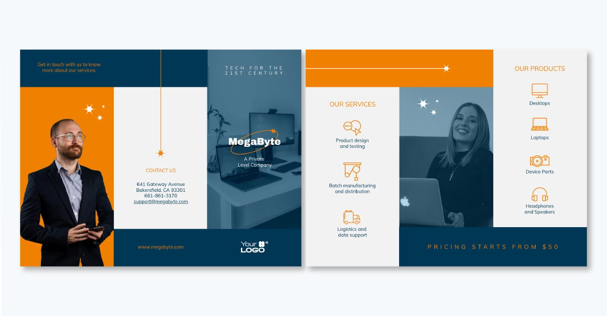 Private Label Company Brochure Template 