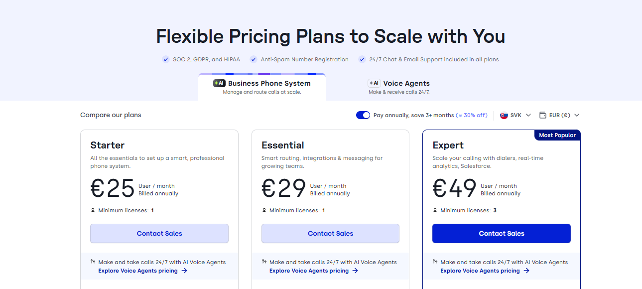Cloudtalk pricing customer success tools