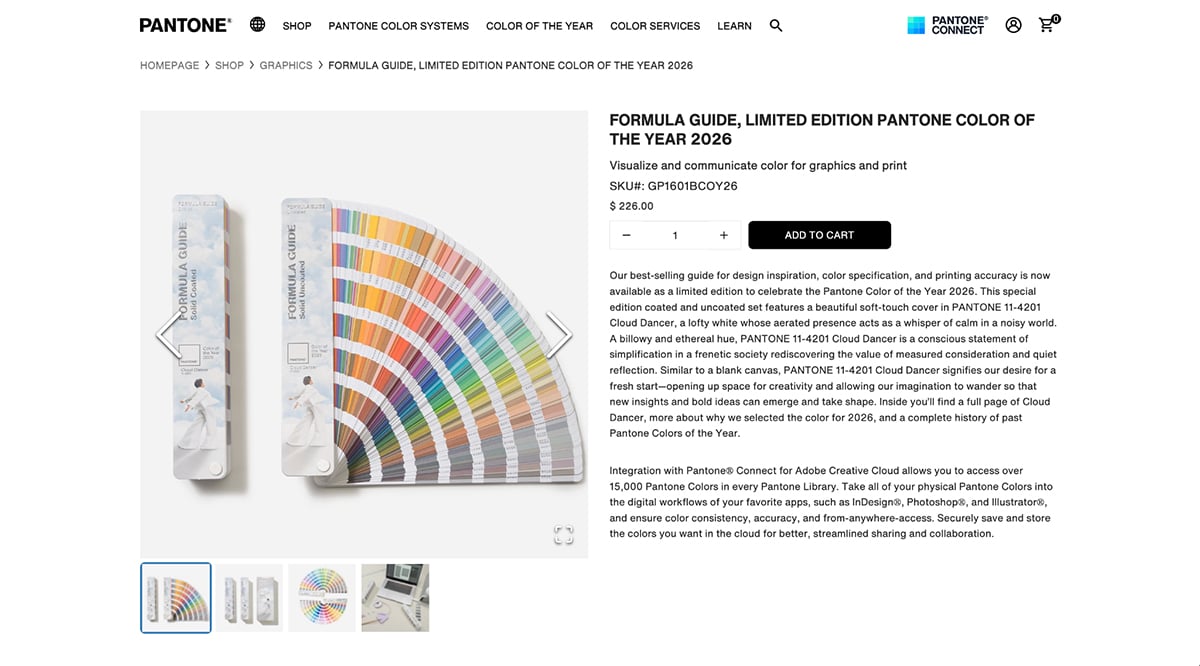 Pantone color of the year 2026 - Use Pantone Color Tools 