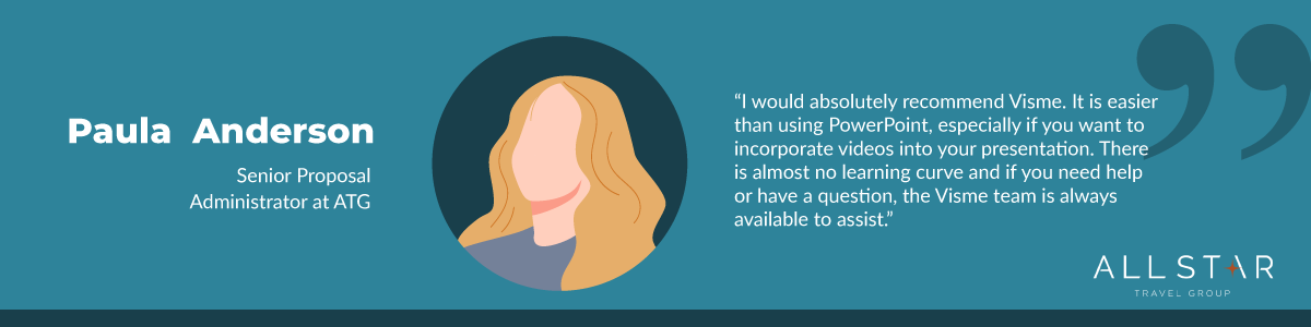Paula Anderson ATG Travel Visme