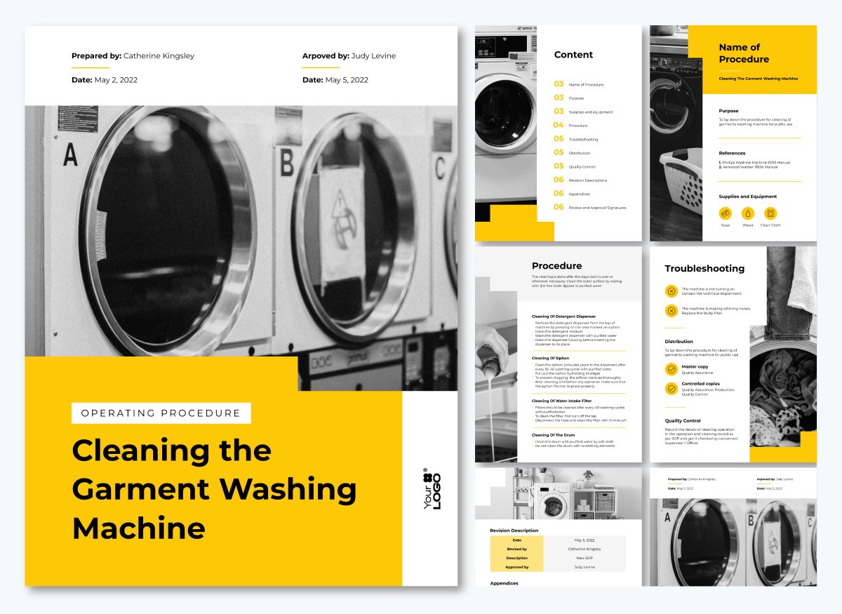 Washing Machine Operations Manual