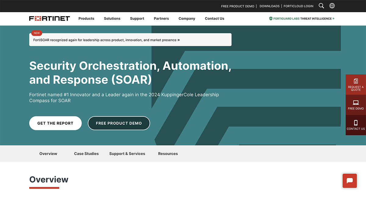 FortiSOAR by Fortinet SOAR Platform