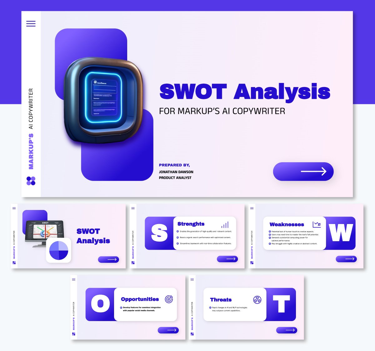 Project SWOT Presentation Template