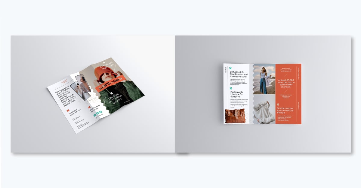 brochure examples and templates - Creative Digital Brochure Template 