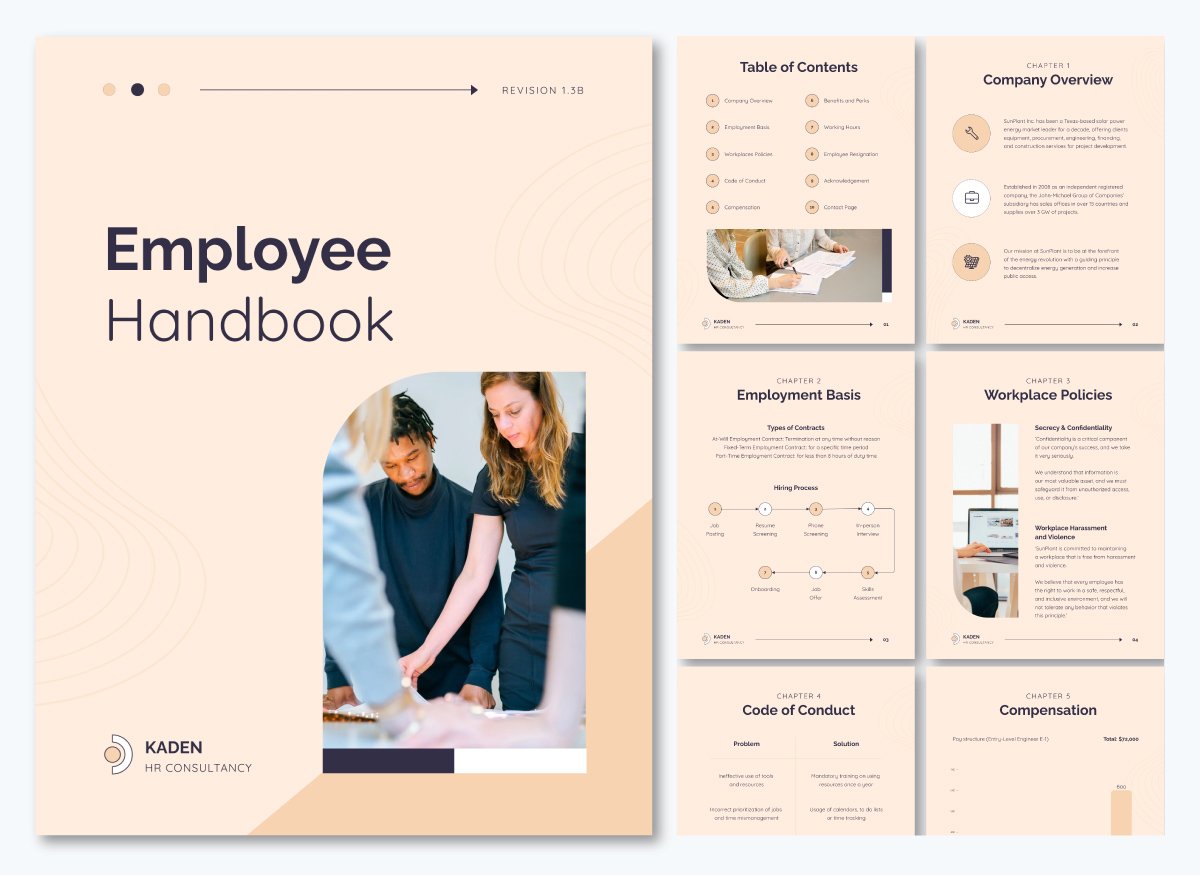 Tech Employee Handbook Template