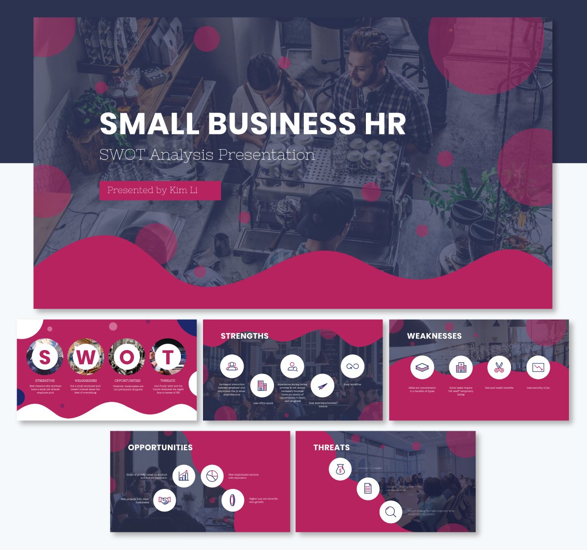  HR SWOT Analysis Presentation Template