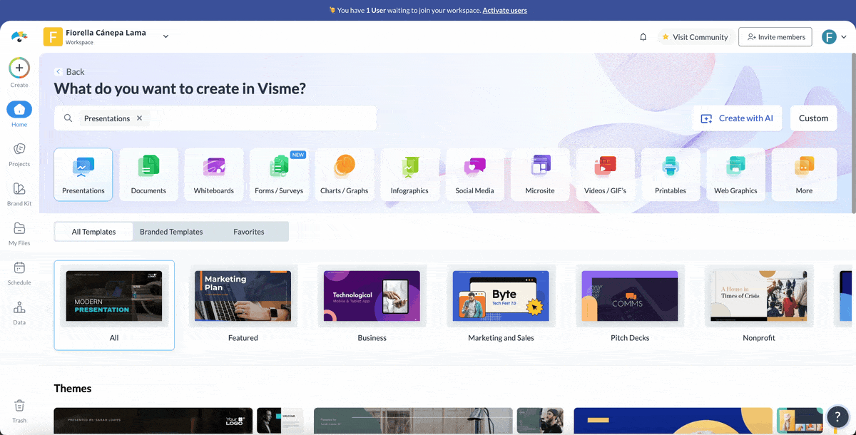 brochure examples and templates - Use AI design generator