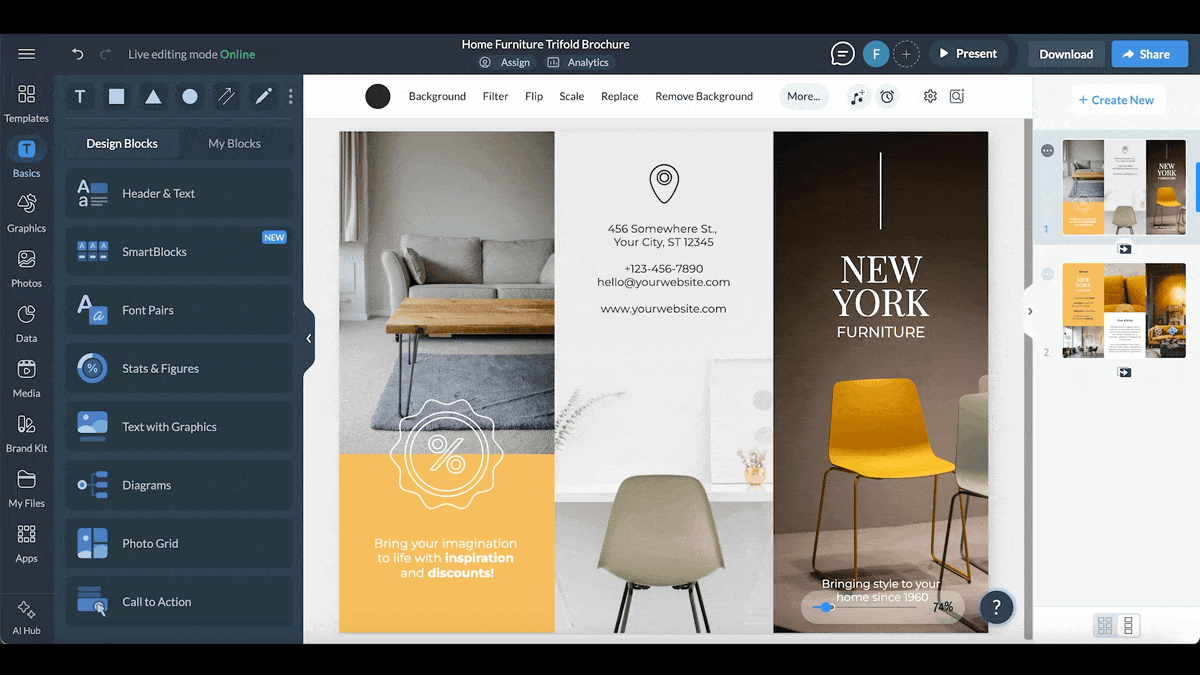 Publish, Download and Share Your Brochure Online