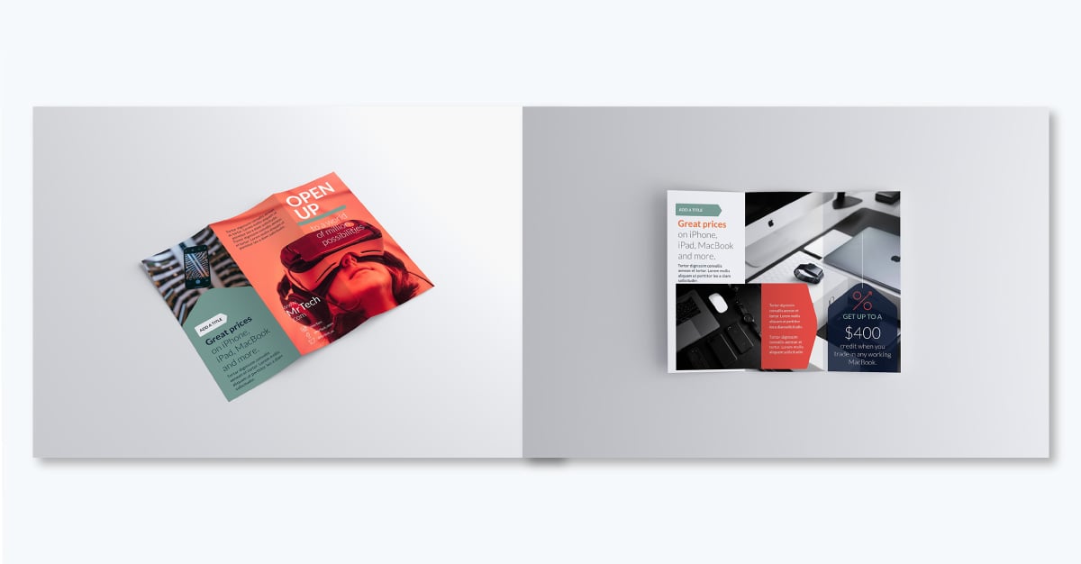 brochure examples and templates- Tech Brochure Template