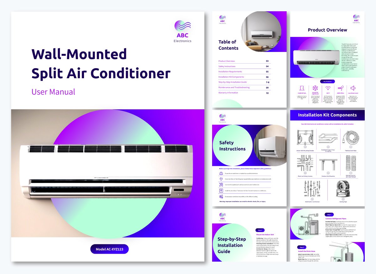 Air Conditioner Installation Manual
