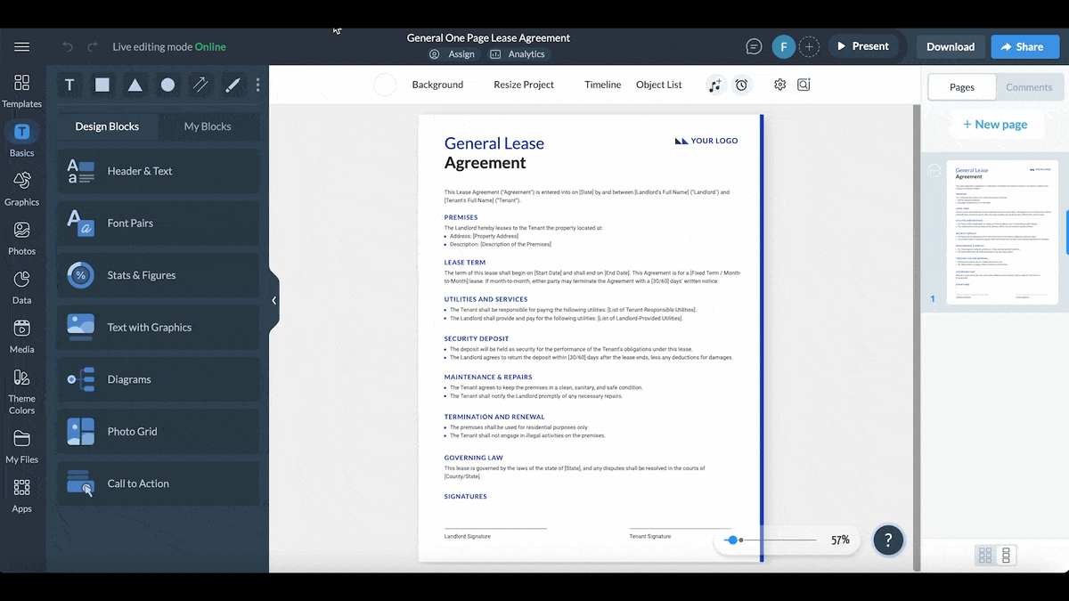 Customize Your Template Design