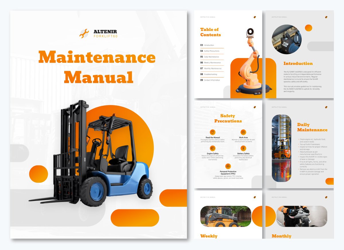 Forklift Maintenance Manual