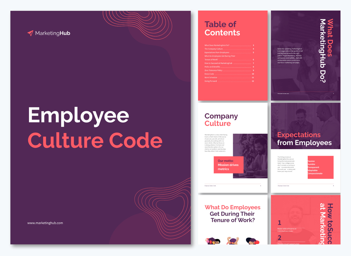 SaaS Company Employee Handbook Template