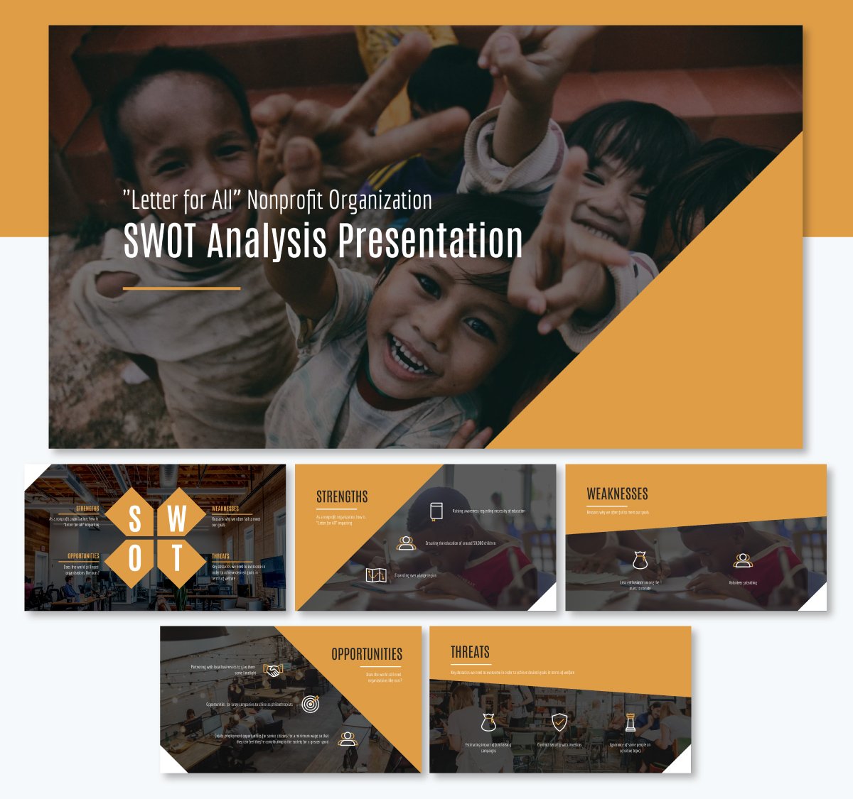 Nonprofit SWOT Analysis - Presentation Template