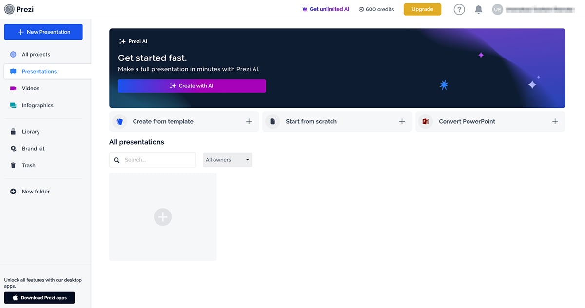 Powerpoint alternatives - Prezi