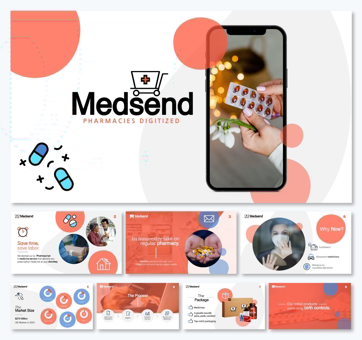 Healthcare Pitch Deck Template - Venture Capital Pitch Deck