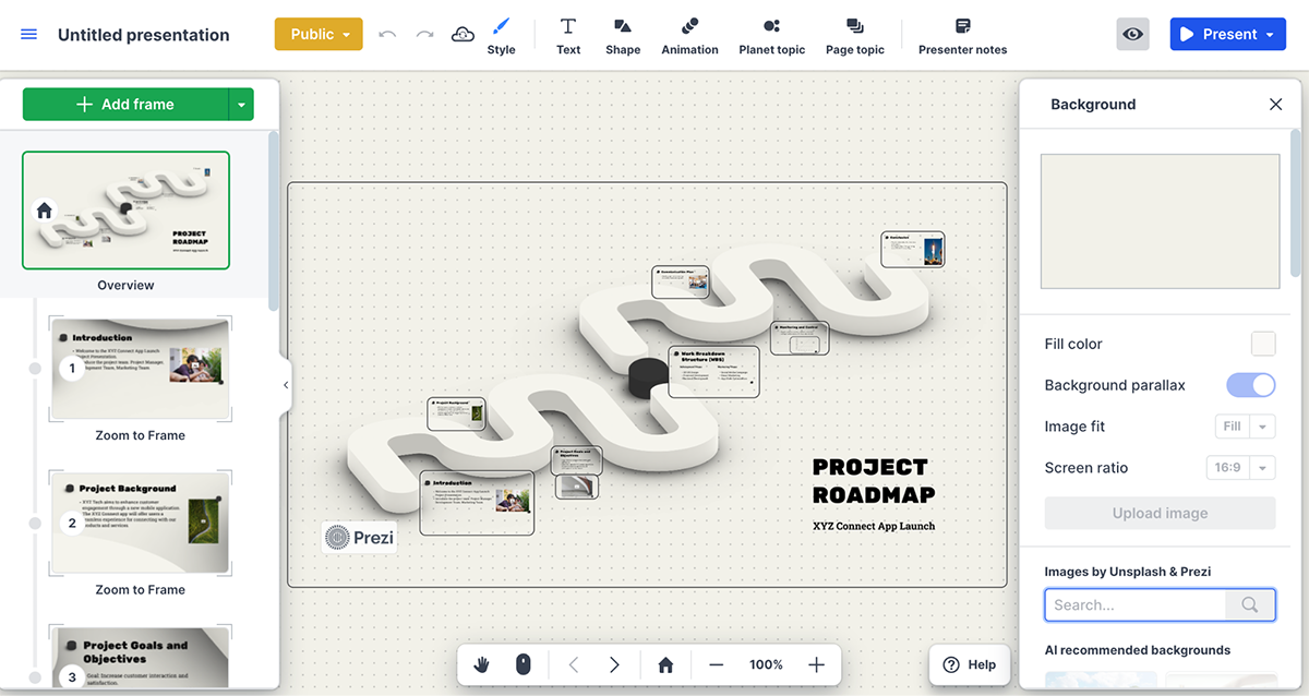 Powerpoint alternatives - Prezi