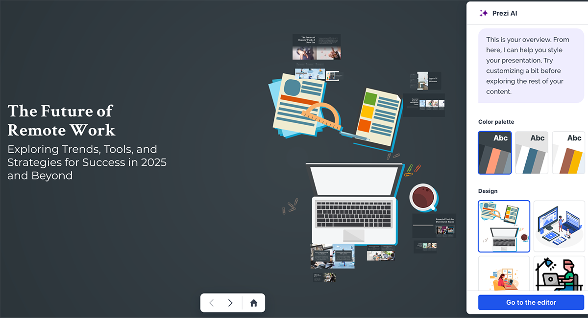 Powerpoint alternatives - Prezi