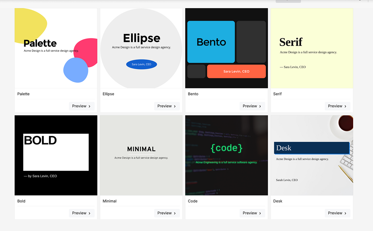 Powerpoint alternatives - Slides