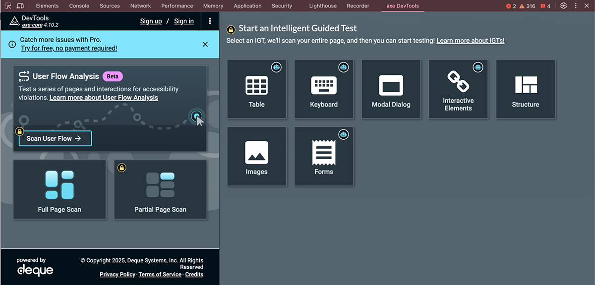accessibility software - Deque