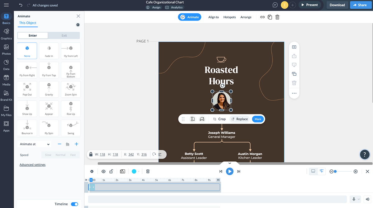 Make Your Hierarchy Chart Interactive