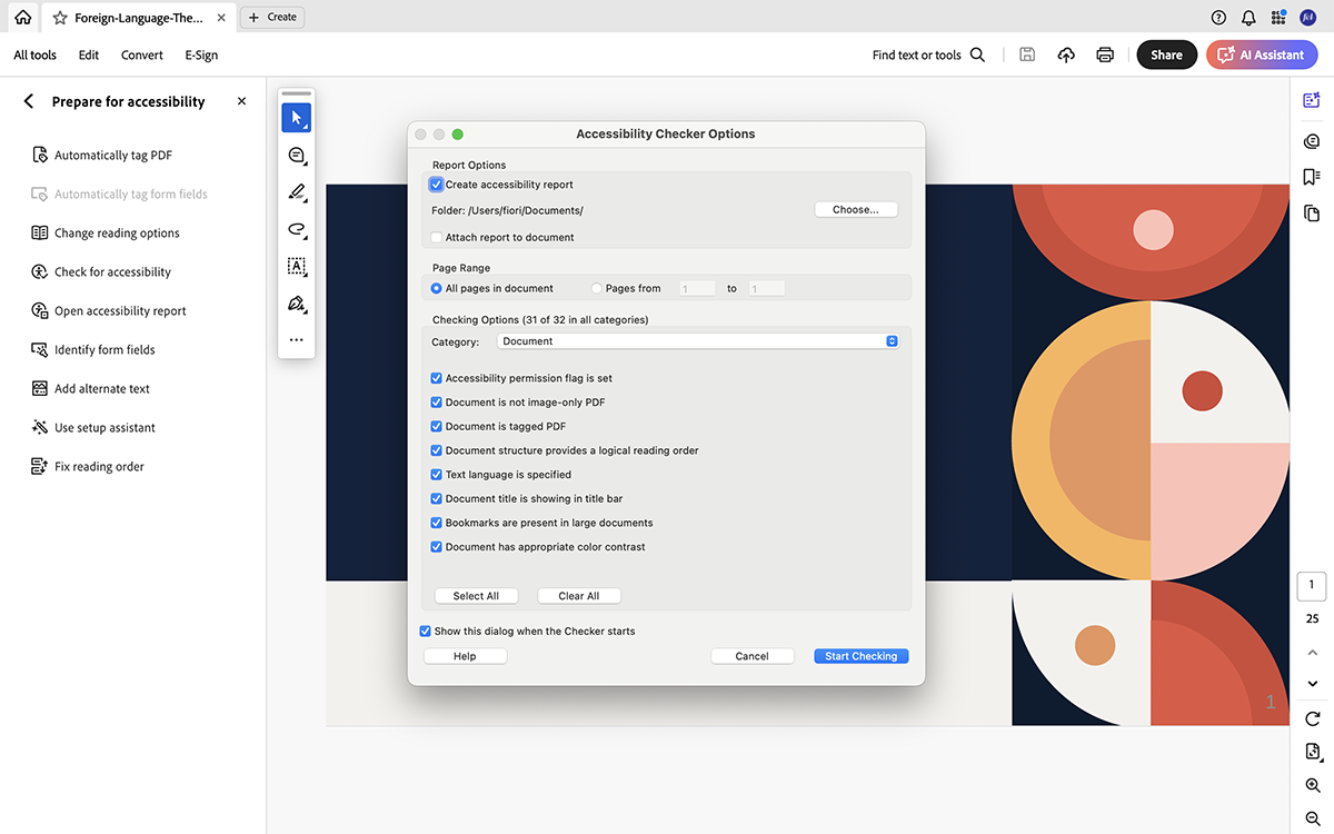 accessibility software - Adobe Acrobat Pro