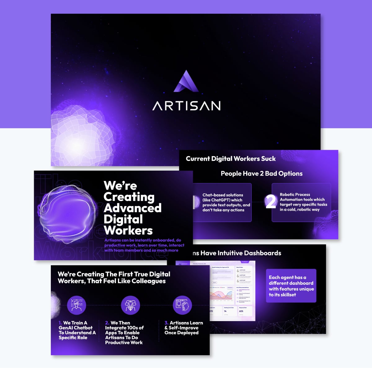 best pitch deck - Artisan Pitch Deck