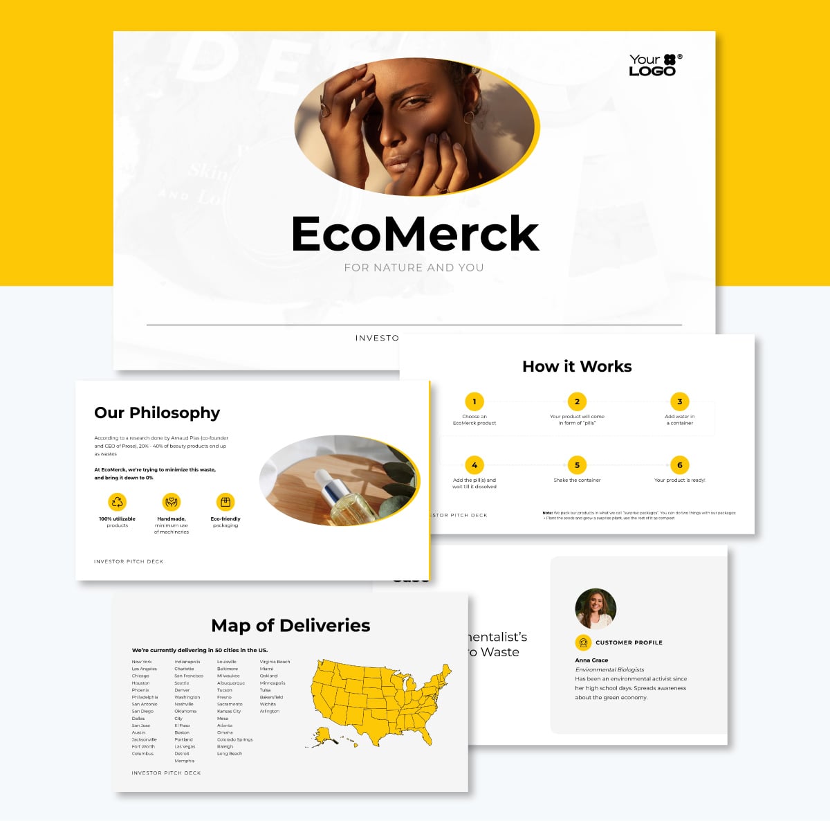 what is a pitch deck - Sleek Cosmetics Company Investor Pitch Deck