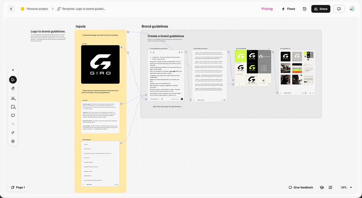 best AI graphic design tools - collaborative canvas in Magnific