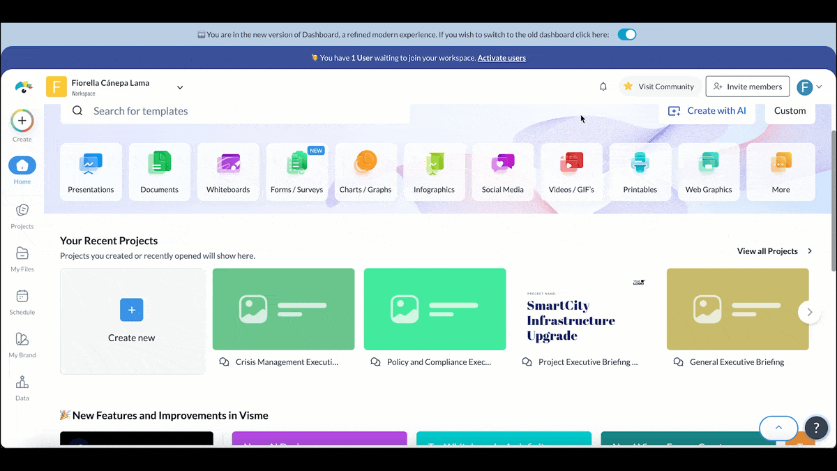 rfp software - a video of how to use the AI design generator to generate RFP proposal