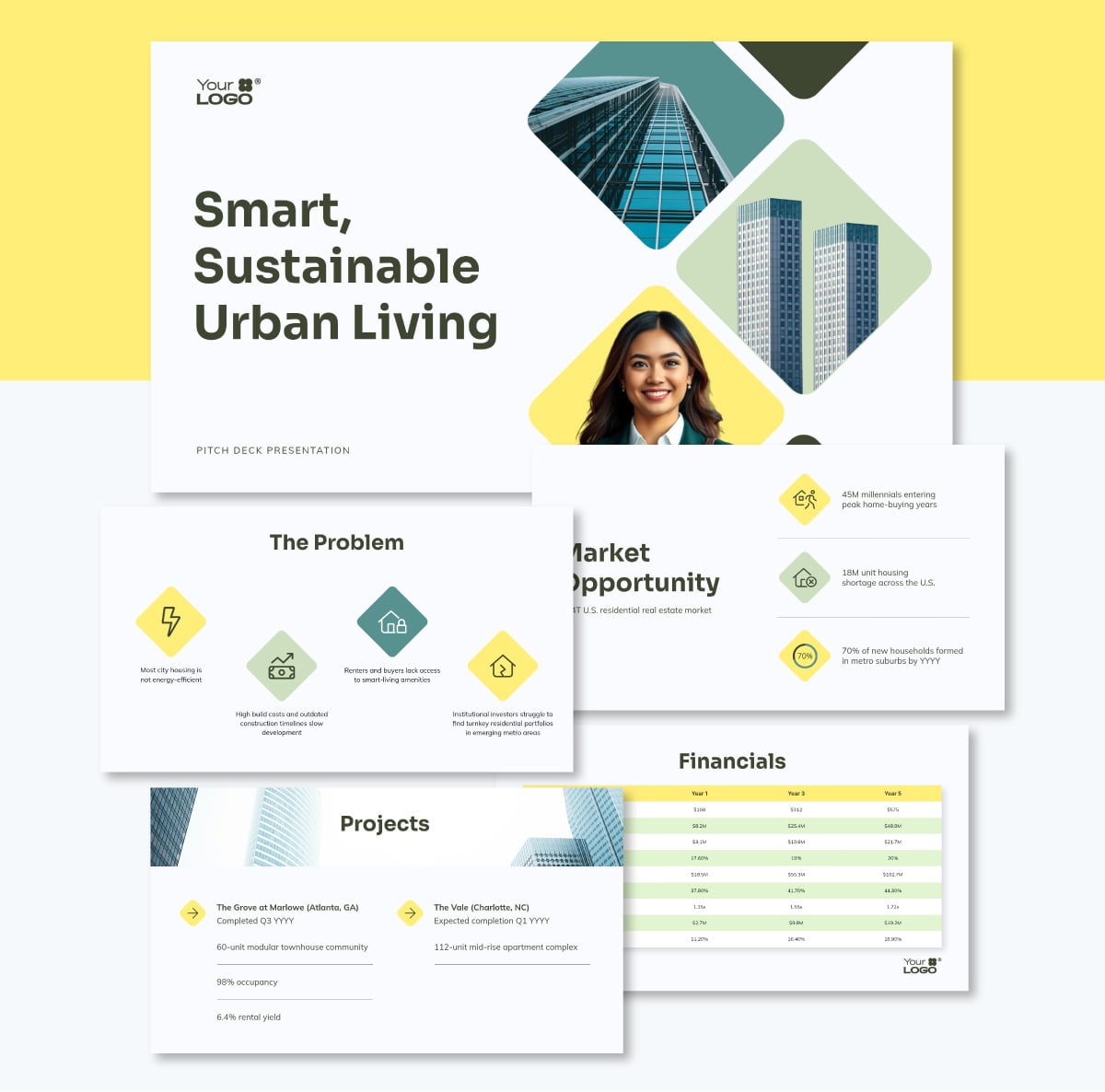 what is a pitch deck - Real Estate Pitch Deck