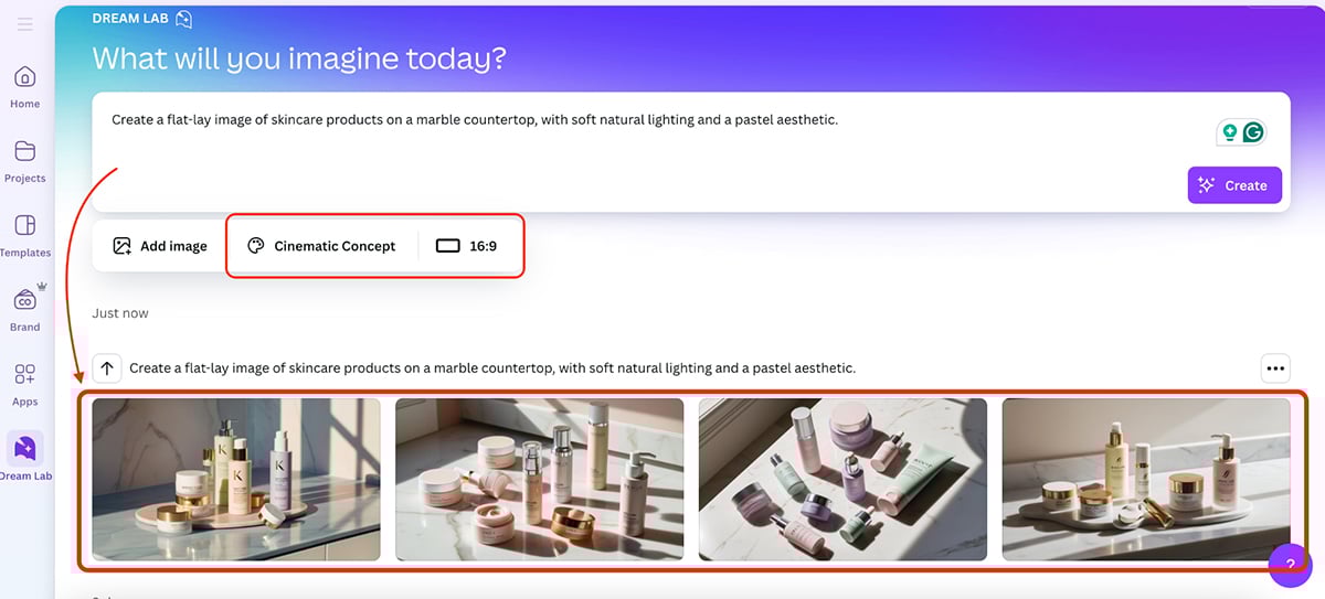 best AI graphic design tools - Canva