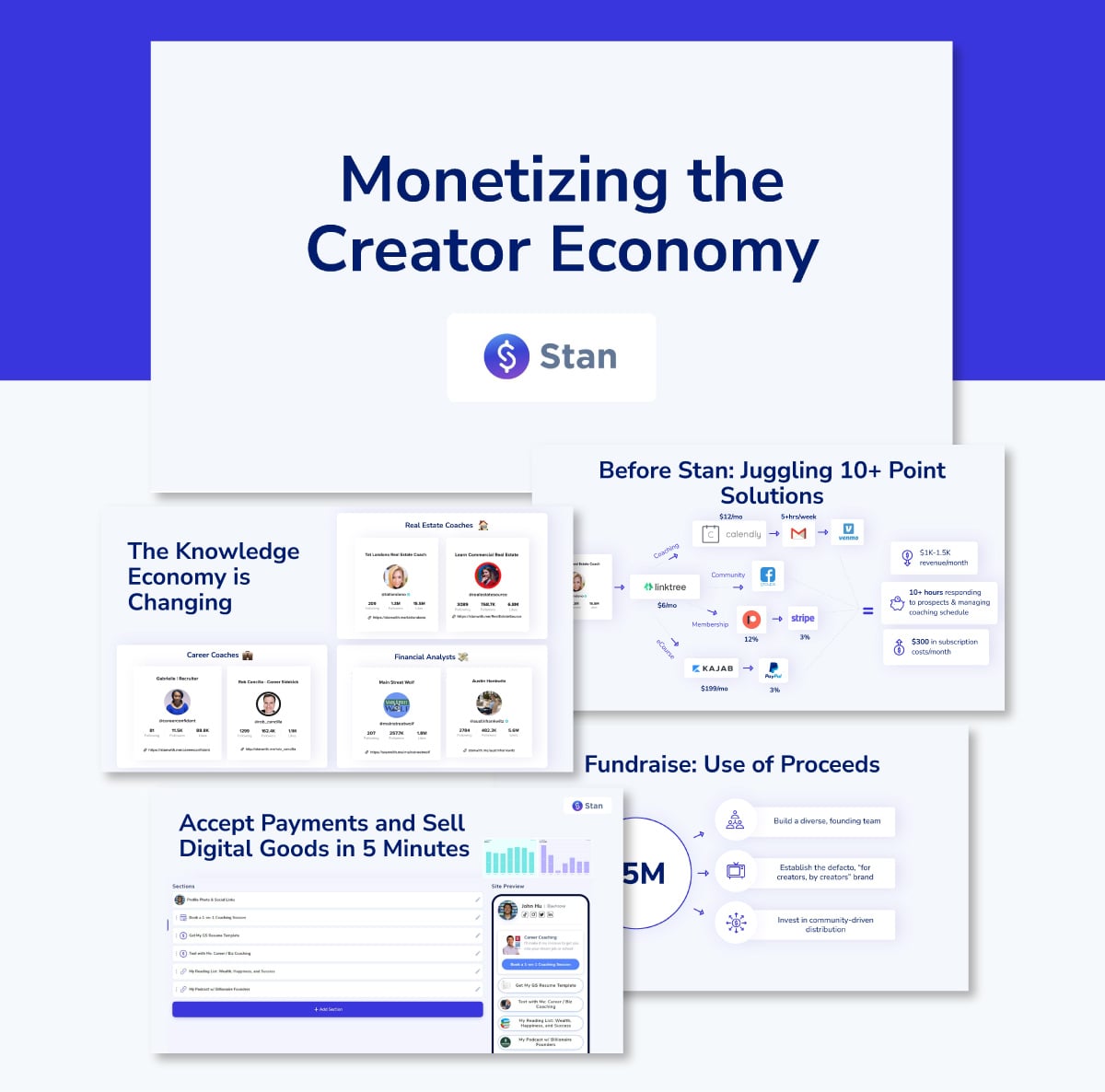 best pitch decks - Stan Pitch Deck