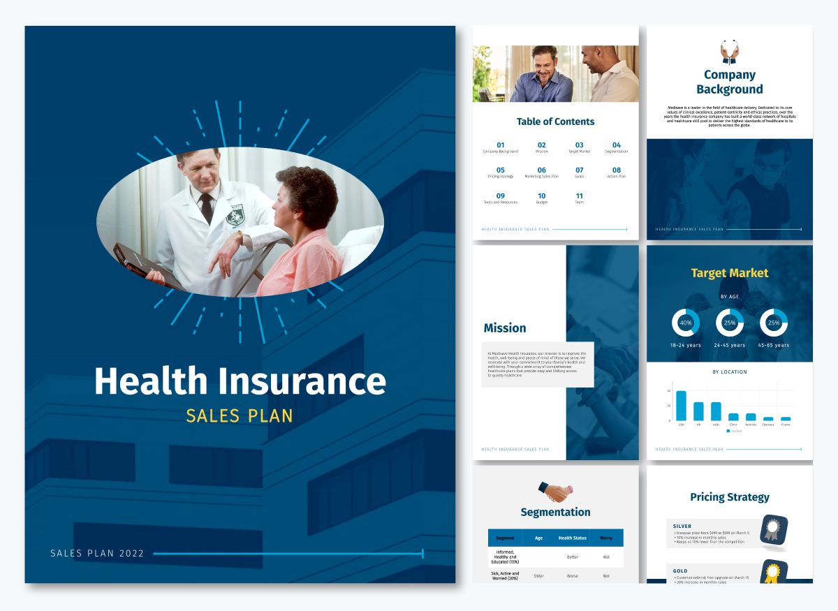 sales plan template - Health Insurance Sales Plan