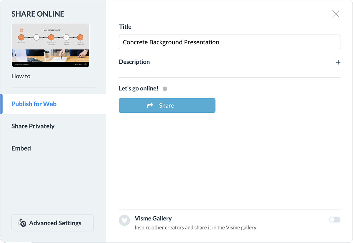 What is a Pitch Deck - share your pitch deck 