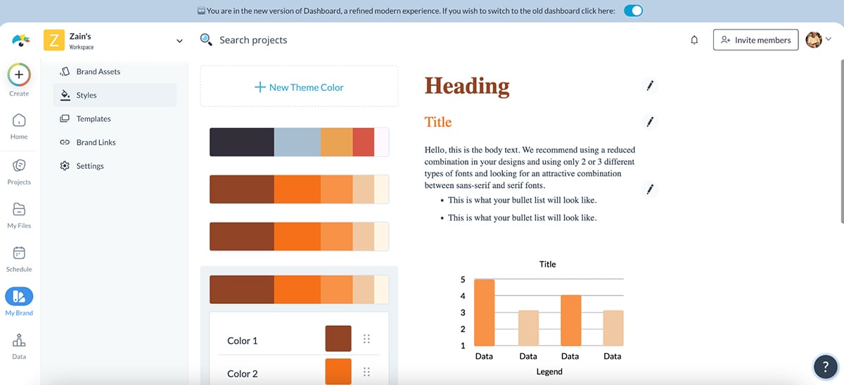 best AI graphic design tools - AI brand wizard