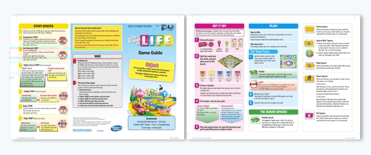 instruction manual - Instruction Manual for Playing The Game of Life