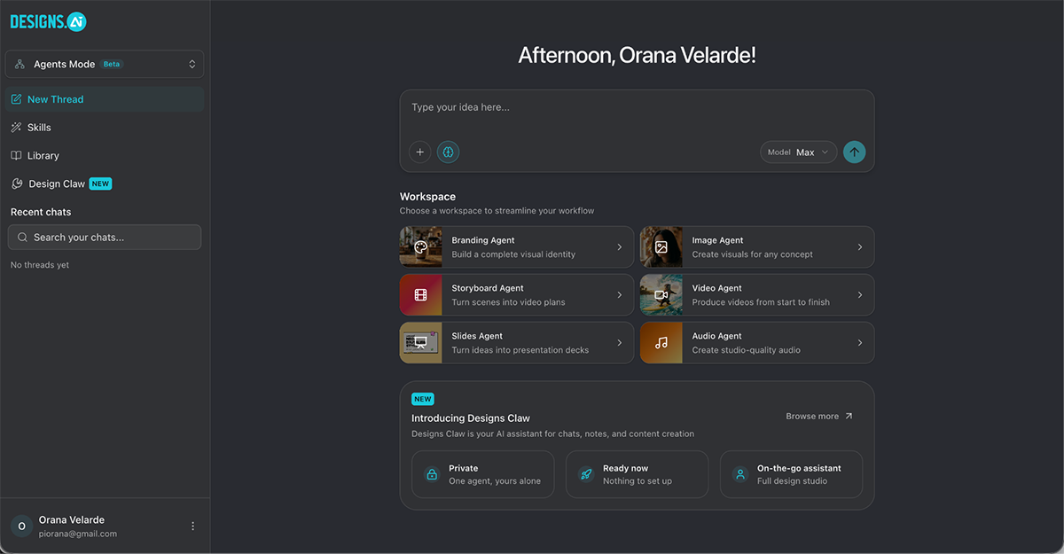 best AI graphic design tools - Designs.ai