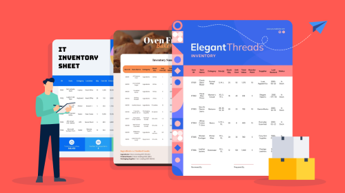12 Best Inventory Sheet Templates & How to Make Your Own