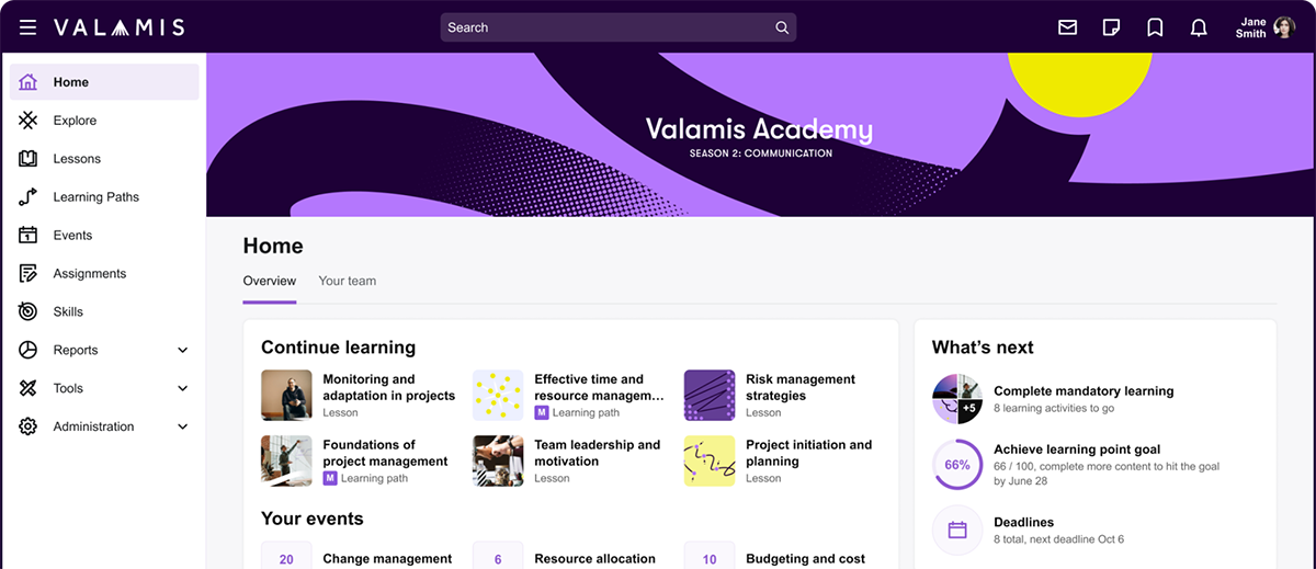 Best Employee Training Software - Valamis