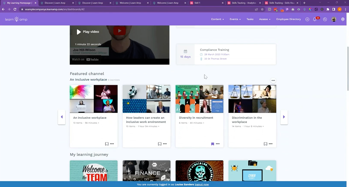 Best Employee Training Software - Learn Amp