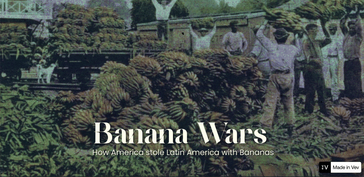 best data visualization examples - Banana Wars