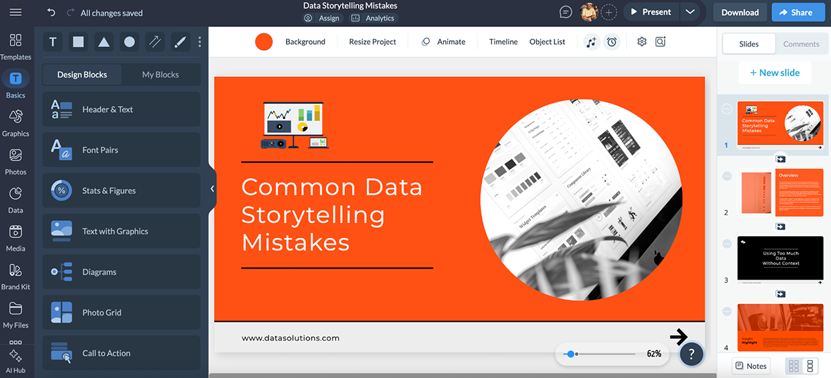 Piktochart alternatives - Visme